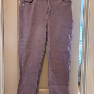 Democracy Women's Lavender Boot Cut Jeans